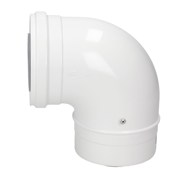 Ideal 90° Flue Elbow 203130